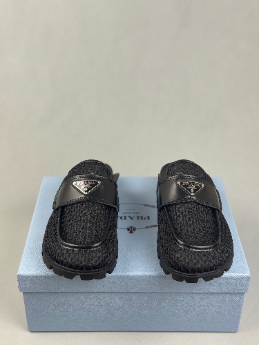 Prada Mesh Fabric Mules — 3
