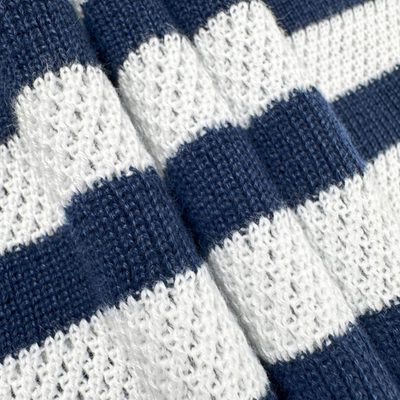 Ralph Lauren Striped Pointelle-Ribbed Polo Shirt — 8