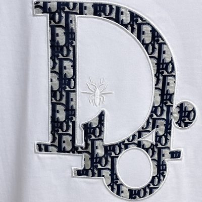 Dior men's white and black t-shirt — 9