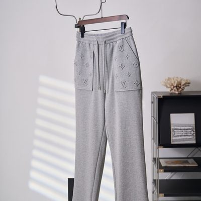 Louis Vuitton heathered gray sweatpants — 3