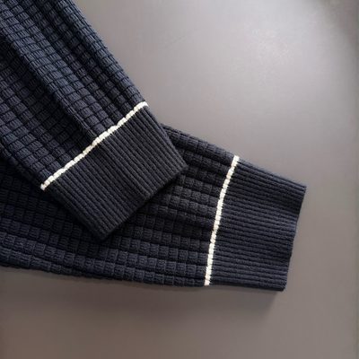 LV long-sleeve knit polo sweater — 3