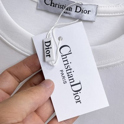 Dior men's white and black t-shirt — 5