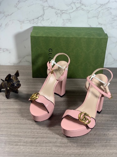 Gucci GG Marmont platform sandals — 3