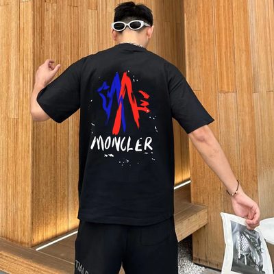 Moncler printed round neck T-shirt — 10