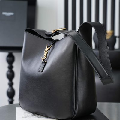 Saint Laurent Le 5 À 7 Large Leather Shoulder Bag — 8