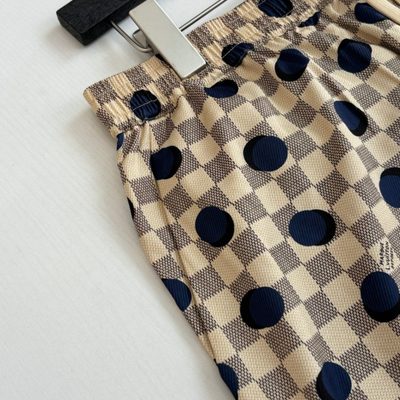 Louis Vuitton Damier Silk Shorts — 5