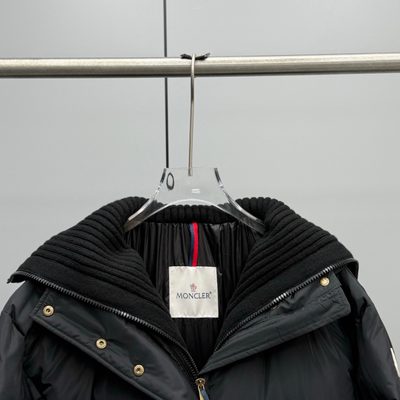 Moncler Chamer Hooded Quilted Shell Down Coat — 3