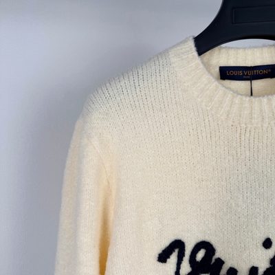 Louis Vuitton Embroidered Signature Long-Sleeved Crewneck — 7