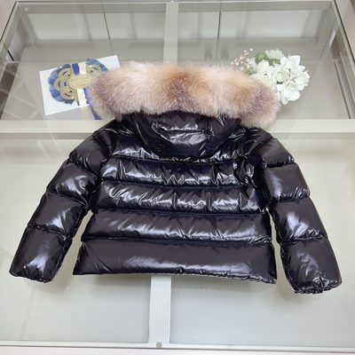 Moncler Enfant Fur-Trim Padded Jacket — 9