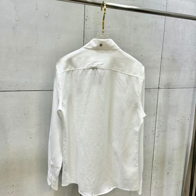 Loro Piana men's white linen shirt and trousers sets — 4
