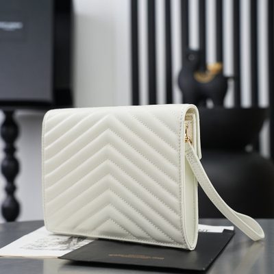 Saint Laurent Cassandre Matelassé Flap Pouch — 8