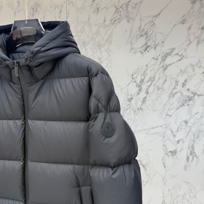 Moncler Maya Matte Short Down Jacket — 3