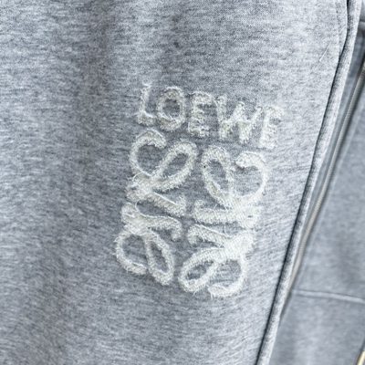LOEWE zip-up hoodie and matching sweatpants set — 20