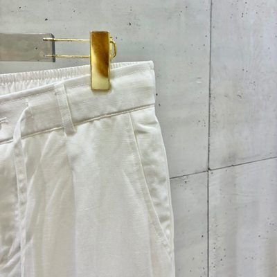 Loro Piana men's white linen shirt and trousers sets — 8