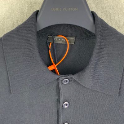 Prada superfine wool polo shirt — 5
