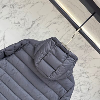 Moncler Sestriere Hooded Short Down Jacket — 9