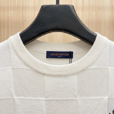 Louis Vuitton Damier jacquard short-sleeved t-shirt — 3
