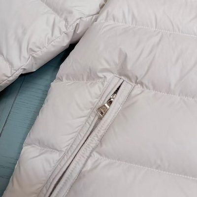 Moncler long-sleeved, quilted down puffer coat — 7