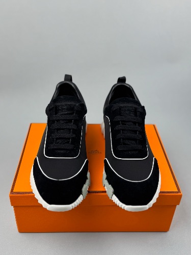 Hermès Bouncing sneakers in a black and white — 3