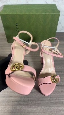 Gucci GG Marmont platform sandals — 5