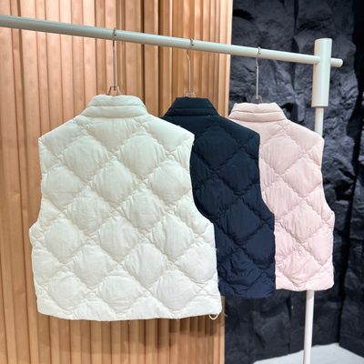 Moncler Biois cropped down gilet — 3