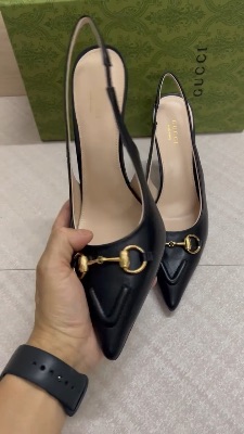 Gucci Horsebit slingback pumps — 5