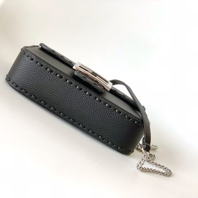 Fendi Baguette macro-stitch messenger bag (T) — 4