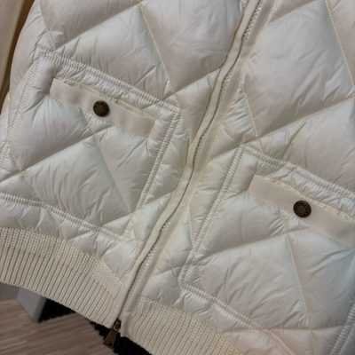 Moncler Cotton Padded Cardigan — 7