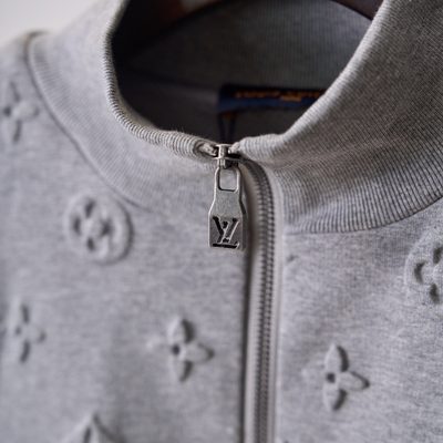 Louis Vuitton Monogram Embossed Track Top, — 4
