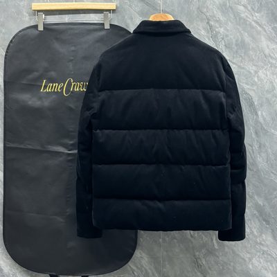 Prada Black Corduroy Cropped Down — 7