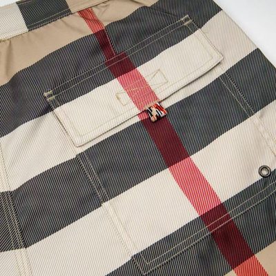 Burberry check swim shorts — 14