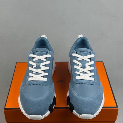 Hermès Bouncing sneakers in blue — 3