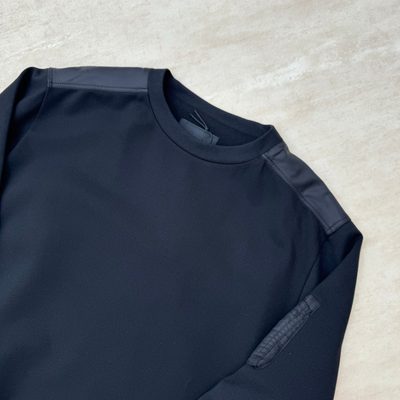 Prada Cotton Fleece and Re-Nylon Sweatshirt — 5