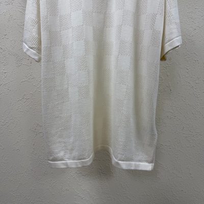 Louis Vuitton Pointelle Signature Short-Sleeved Crewneck — 6