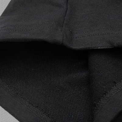 Moncler black cotton jersey shorts — 9