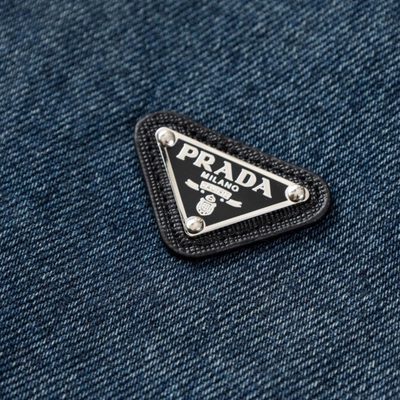 Prada denim blouson jacket — 5