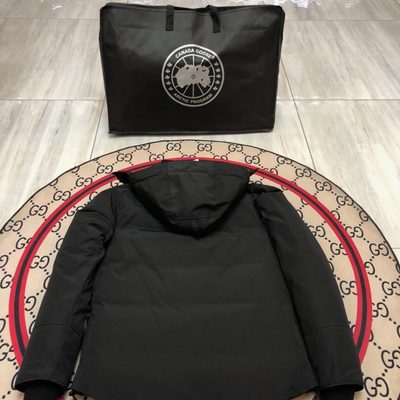 Canada Goose men's hooded parka with four — 4