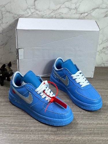 Nike Air Force 1 Low Off-White MCA University Blue sneakers