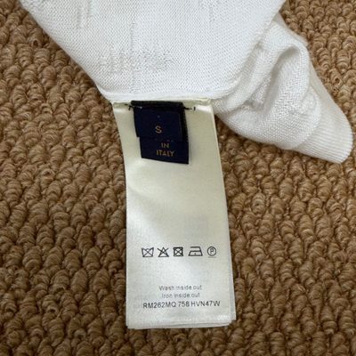 Louis Vuitton Monogram short-sleeved knit shirt — 13