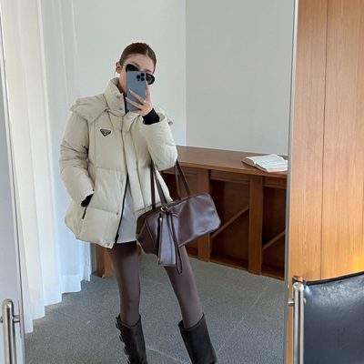 Prada hooded puffer jacket — 7