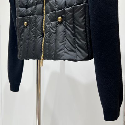 Moncler Cotton Padded Cardigan — 6