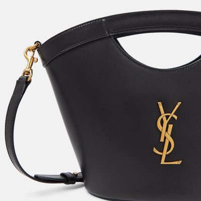 Saint Laurent Mini Celia leather tote bag — 6