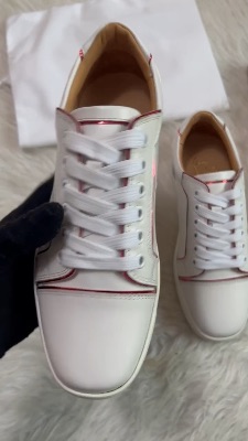 Christian Louboutin Fun Vieira leather sneakers — 5