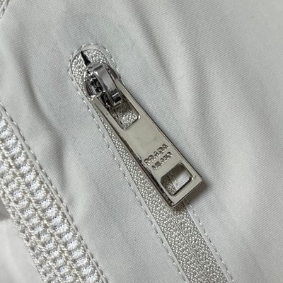 Prada hybrid knit and down puffer jacket — 6