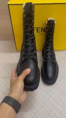 Fendi Rockoko combat boots — 5
