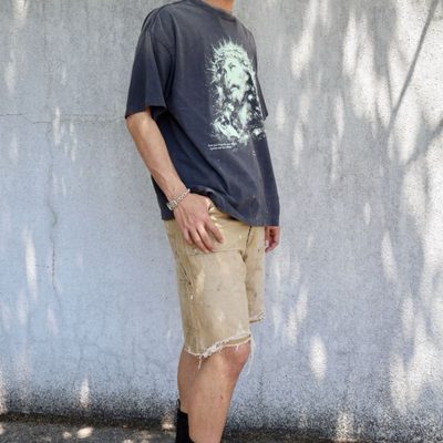 SAINT Mxxxxxx black cotton t-shirt — 5