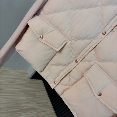 Moncler down-paneled wool cardigan — 8