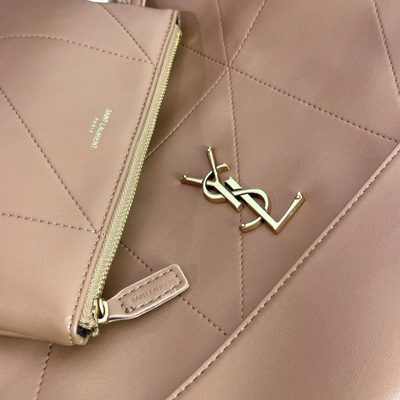 Saint Laurent Jamie Shopping quilted leather tote bag — 9