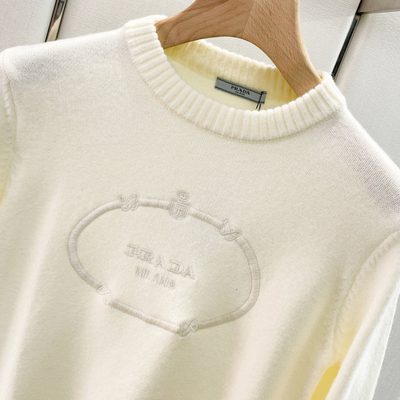 Prada crew-neck knit sweater — 3