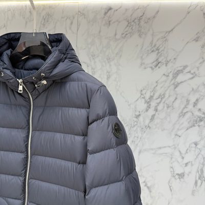 Moncler Sestriere Hooded Short Down Jacket — 6